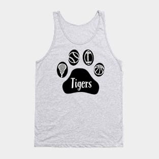 Tigers sports paw Tank Top